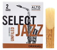 D'Addario Woodwinds Select Jazz Unfiled Alto 2H